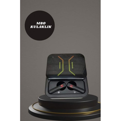 Powerbank Kulaklık ve 7 Kordonlu Akıllı Saat Çoklu Şarj Girişi Bluetooth Bağlantılı