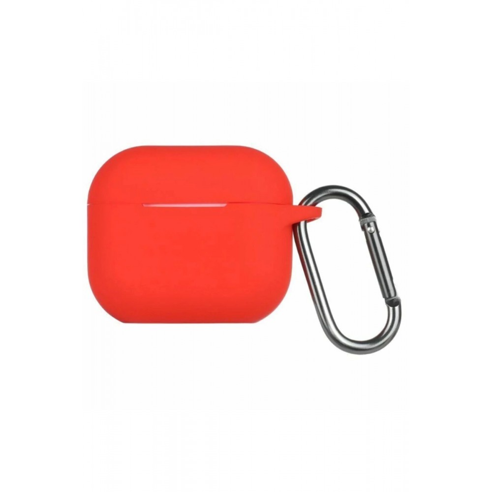 Airpods 3 (3.nesil) Hang Kılıf - Kırmızı-(5796)