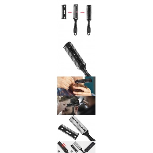 Turk 2 Jiletli Kırık Saç Sakal Düzletme İnceltme Tarağı