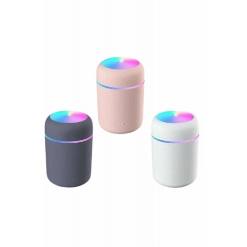 Hava Nemlendirici Buhar Makinesi Led Işıklı USB Dekoratif Nemlendirici