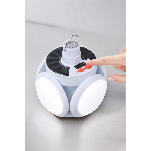 Katlanabilir Taşınabilir Kamp Lambası Işıldak Beyaz Işık Güneş Enerjili Solar Aydınlatma Katlanabilir Taşınabilir Kamp Lambası Işıldak Beyaz Işık Güneş Enerjili Solar Aydınlatma