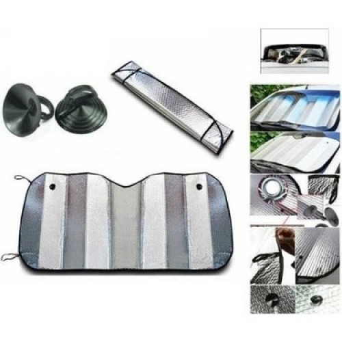 Araç Ön Cam Katlanabilir Güneşlik UV ve Isı Koruma Renault Megane Fiat Egea Hyundai i20 Opel Astra