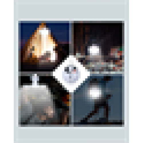 Katlanabilir Güneş Enerjili LED Kamp Lambası USB Şarjlı