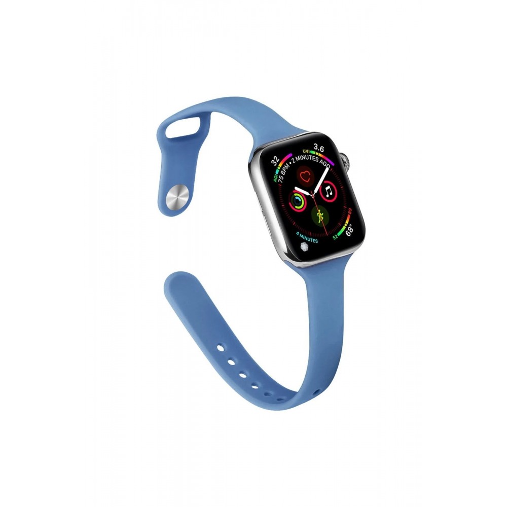Apple Watch 42mm Klasik Kordon - Koyu Mavi-(5796)