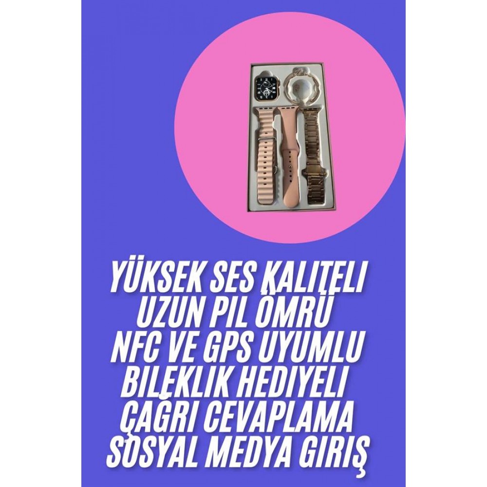 Genç Kızlara Özel Akıllı Saat 41 mm Çağrı Cevaplayabilen NFC ve GPS Uyumlu