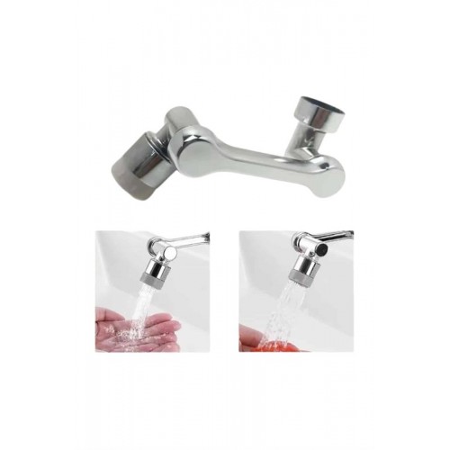 Dönebilen Musluk Başlığı Akrobat Mutfak Banyo Musluk Ucu Başlığı Oynar Başlıklı