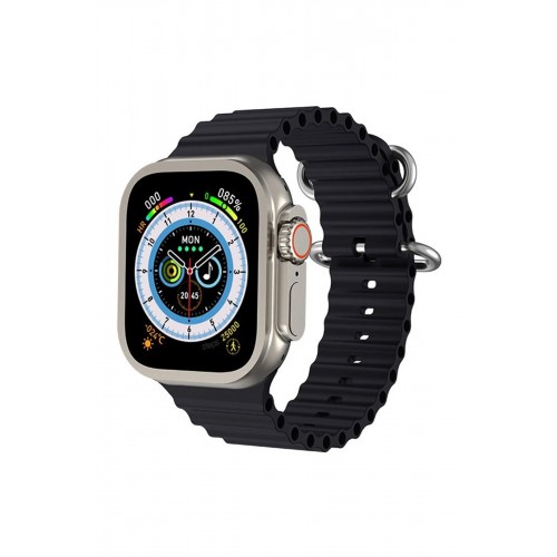 K800 Ultra Akıllı Saat - Siyah-(5796)