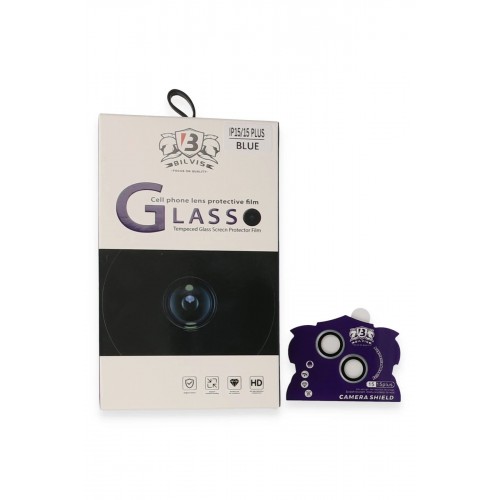 iPhone 15 Bilvis Titan Kamera Lens - Sierra Blue-(5796)