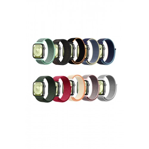 Huawei Fit 4 Hasırlı Cırtcırtlı Kordon - Pembe-(5796)