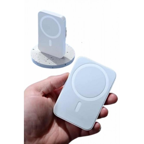 Kablosuz Magsafe Hızlı Şarj 5.000 mah Kablosuz Şarj Cihazı Kablosuz Magsafe Hızlı Şarj 5.000 mah Kablosuz Şarj Cihazı