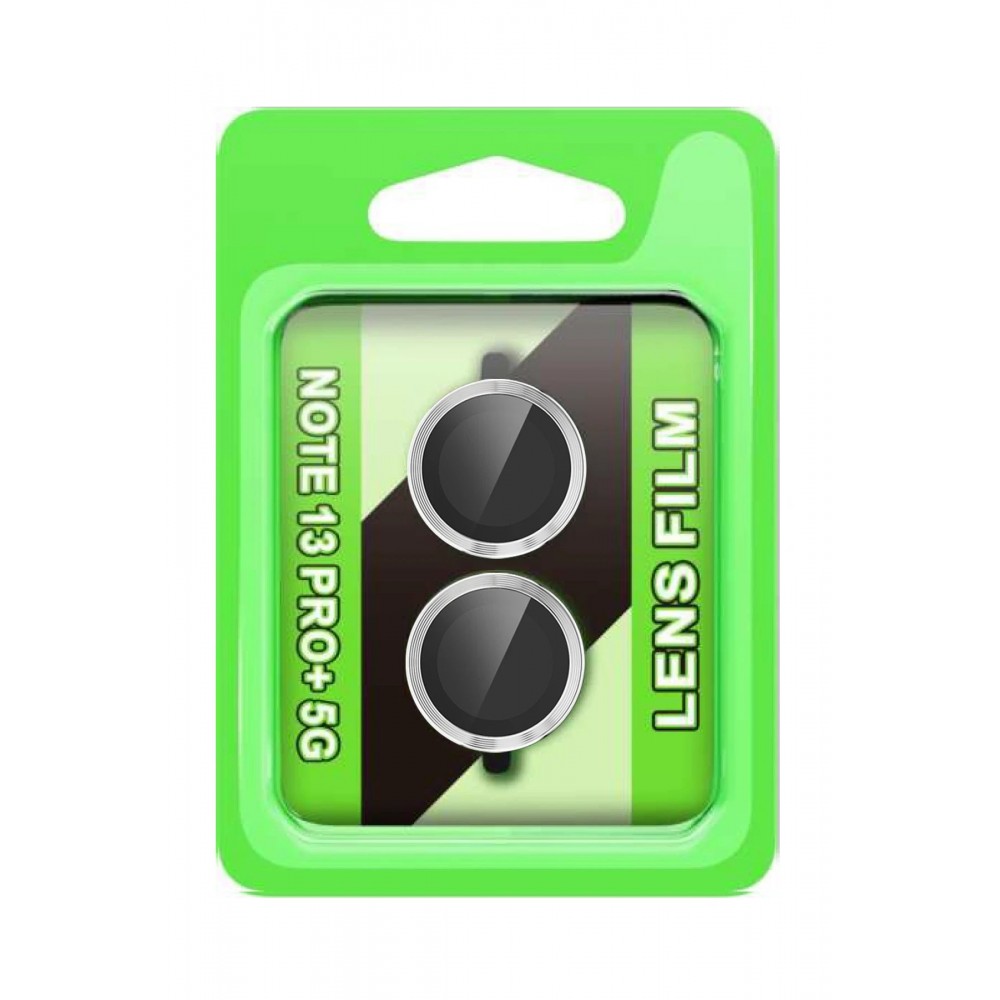 Xiaomi Redmi Note 13 Pro Plus Raze Metal Kamera Lens - Gümüş-(5796)