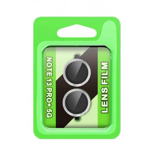 Xiaomi Redmi Note 13 Pro Plus Raze Metal Kamera Lens - Gümüş-(5796)