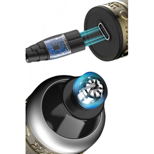 Erkeklere Özel 3 Başlıklı Tıraş Makinesi Saç Sakal Ense Kulak Tıraşına Uygun