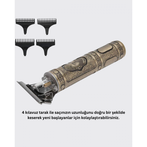 Saç ve Sakal İçin Çok Fonksiyonlu Güçlü Kesme Makinesi