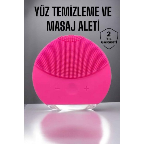 Profesyonel Yüz Temizleme Masaj Aleti Su Geçirmez Kablosuz Şarj Özellikli Kolay Temizlenebilir