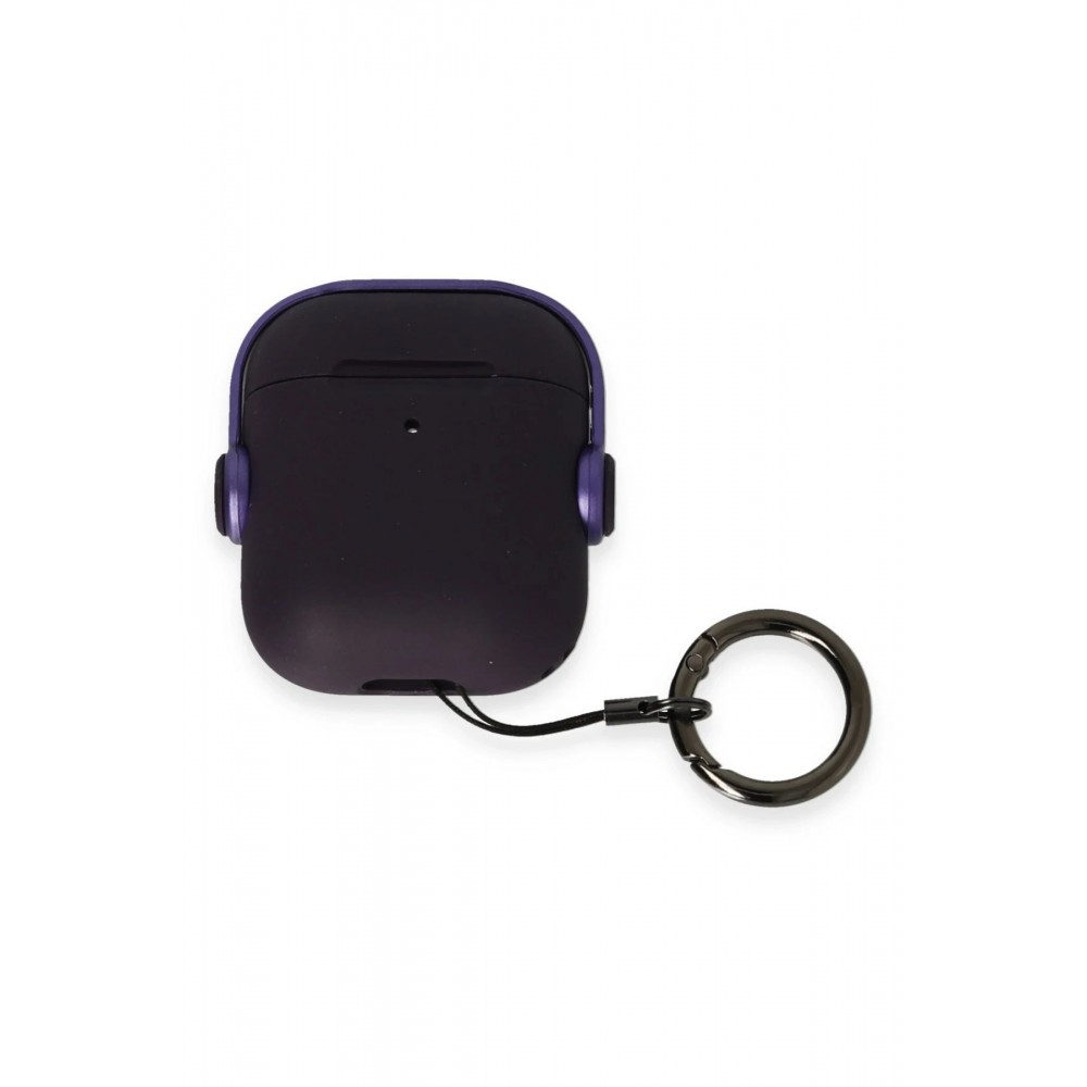 Airpods 2 (2.nesil) Cool Kılıf - Derin Mor-(5796)