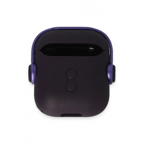 Airpods 2 (2.nesil) Cool Kılıf - Derin Mor-(5796)