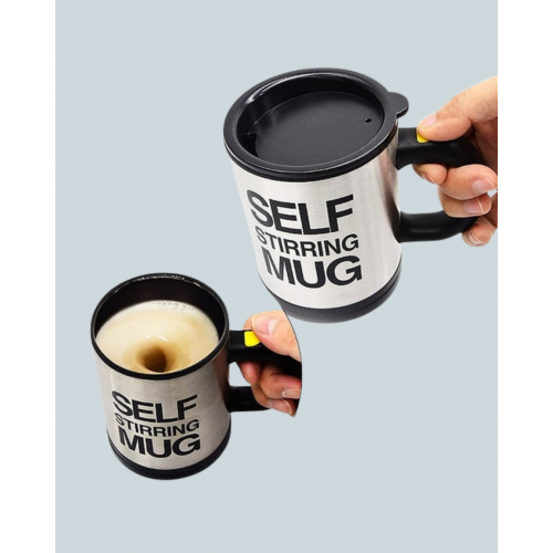 Kendi Kendini Karıştıran Termos Kupa – Pratik Güçlü Motorlu ve Termos Özellikli