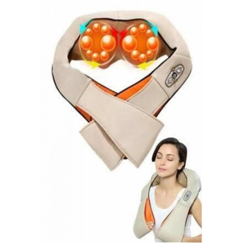 Ovmalı Boyun Sırt İnsan Eli Hissi Veren Şarjlı Masaj Aleti Masaj Cihazı