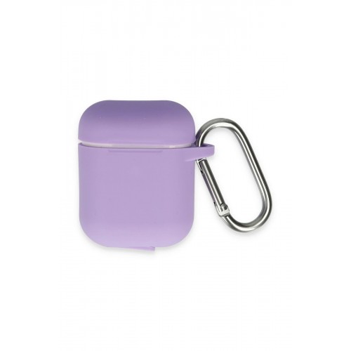 Airpods 2 (2.nesil) Hang Kılıf - Lila-(5796)
