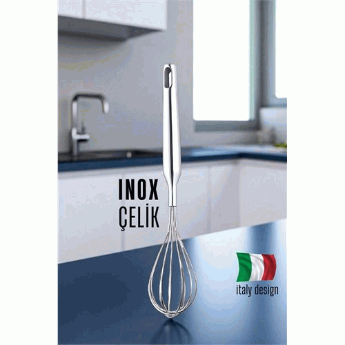 HSNET Inox Çelik Çırpıcı Italyan Dizayn