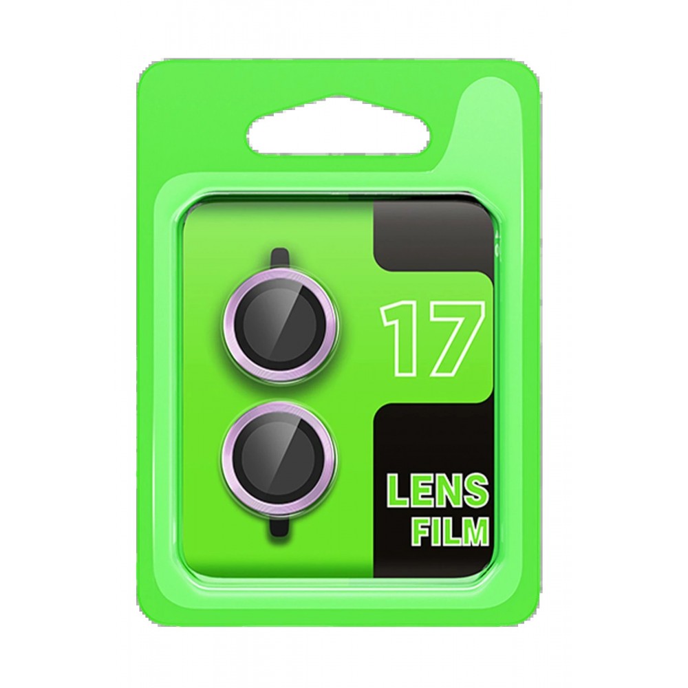 Apple iPhone 17 Raze Metal Kamera Lens - Açık Mor-(5796)