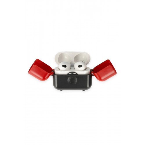 Airpods 3 (3.nesil) Basmalı Kılıf - Siyah-Kırmızı-(5796) Airpods 3 (3.nesil) Basmalı Kılıf - Siyah-Kırmızı-(5796)