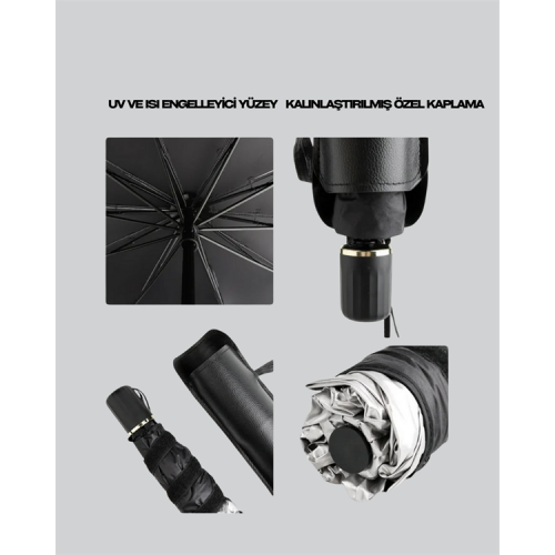 Isı ve UV Engelleyici Güneşlik – 360° Bükülebilir Şemsiye Sapı ile Konfor Isı ve UV Engelleyici Güneşlik – 360° Bükülebilir Şemsiye Sapı ile Konfor
