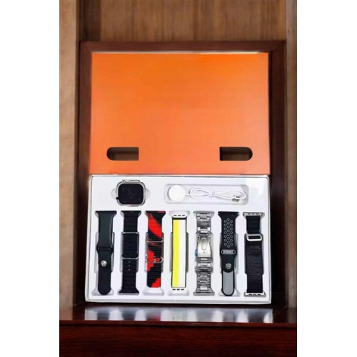 Akıllı Saat 7 Kordonlu Bildirim Görebilen Metal Kordon GPS Özelliği