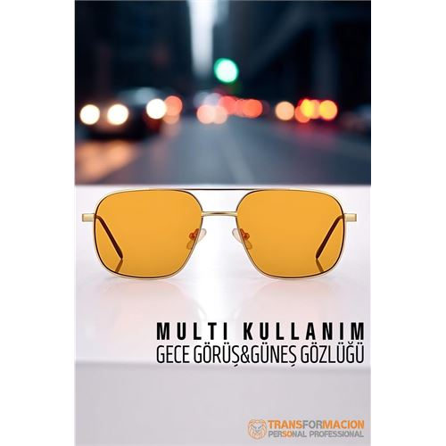 HSNET Gece Sürüş Görüş Parlama Önleyici Gece Gözlüğü Sis Far Işık Önleyici Anti-Fog Gözlük