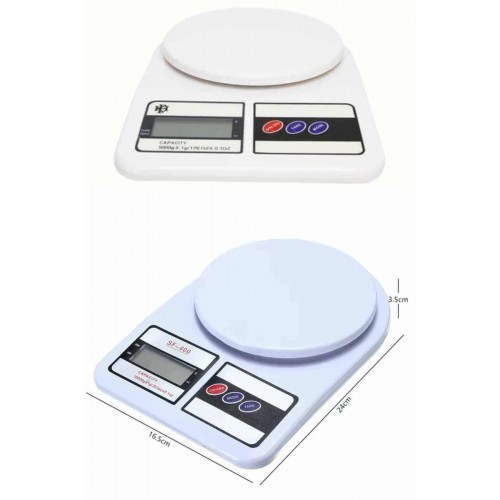 Dijital Hassas 10 Kg Mutfak terazisi tartısı LCD Ekran Mutfak Tartısı