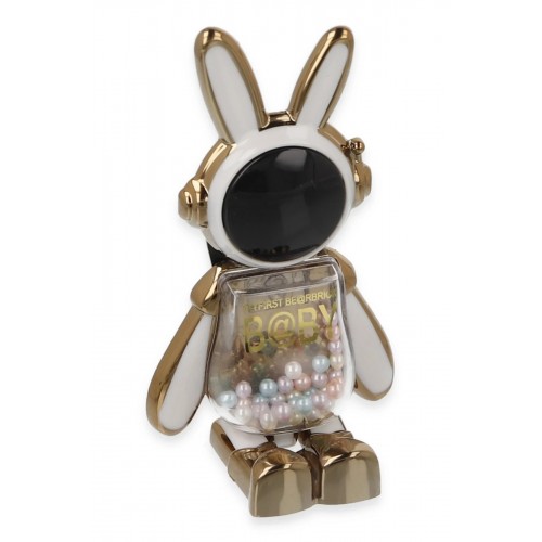 Astro Stand Tavşan Astronot - Beyaz-(5796)