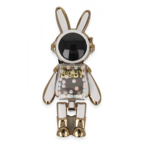 Astro Stand Tavşan Astronot - Beyaz-(5796)