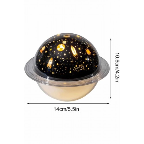Aromaterapi Hava Nemlendirici Gece Lambası Uzay Model Satürn Oda Kokusu Aromaterapi Hava Nemlendirici Gece Lambası Uzay Model Satürn Oda Kokusu