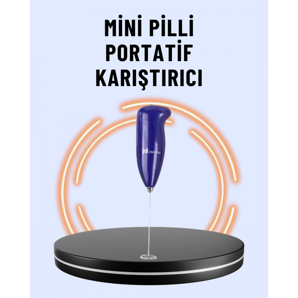 Portatif Kahve Köpürtücü – Latte Cappuccino Milkshake ve Puding Yapıcı