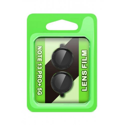 Xiaomi Redmi Note 13 Pro Plus Raze Metal Kamera Lens - Siyah-(5796)