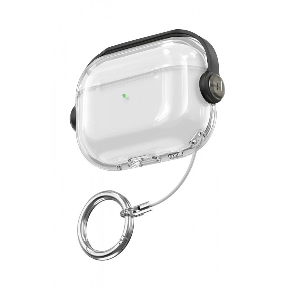 Airpods Pro 3 (3.nesil) Tema Kılıf - Siyah-(5796)