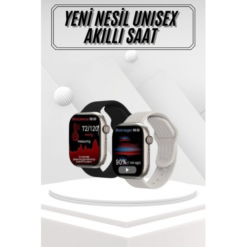 Akıllı Saat Uyku ve Sağlık Takibi GPS Uyumlu Tema Değiştirme