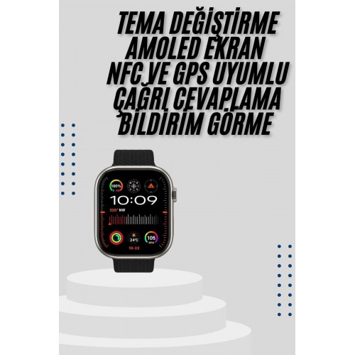 Akıllı Saat Uyku ve Sağlık Takibi GPS Uyumlu Tema Değiştirme Akıllı Saat Uyku ve Sağlık Takibi GPS Uyumlu Tema Değiştirme