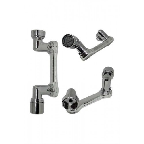 Her Yere Dönebilen Tasarruflu Mutfak Musluk Başlığı Ucu Musluk Ucu Oynar Başlıklı