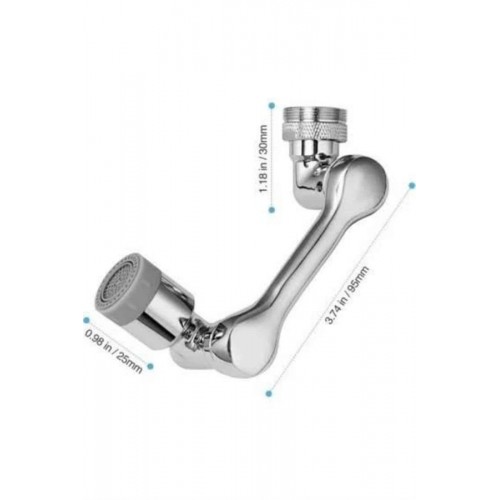 Her Yere Dönebilen Tasarruflu Mutfak Musluk Başlığı Ucu Musluk Ucu Oynar Başlıklı