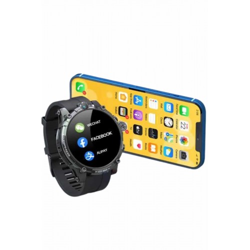 Akıllı Saat Amoled Ekran Metal Ve Deri Kordonlu Uyku ve Sağlık Takibi Titreşimli