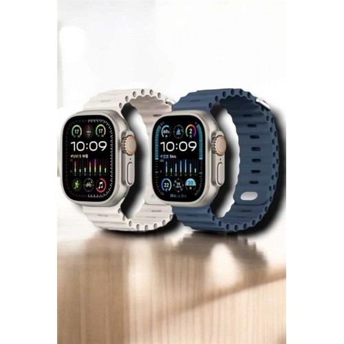 Yeni Nesil Ultra Akıllı Saat Titreşimli Uyku & Sağlık Takibi Çift Kordon