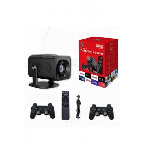 Android Projeksiyon Siyah Taşınabilir Sinema Projektörü 4k 1080p Ev Sineması Bluetooth Android Projeksiyon Siyah Taşınabilir Sinema Projektörü 4k 1080p Ev Sineması Bluetooth