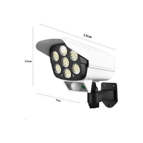 LED Lamba-Güneş Paneli Destekli Uzaktan Kumandalı Solar LED Lamba