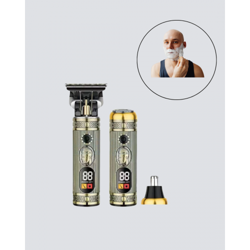 T Bıçaklı Profesyonel Saç ve Sakal Düzeltici – 8 Kılavuz Tarağı 2’si 1 Arada Burun ve Sakal Trimmer T Bıçaklı Profesyonel Saç ve Sakal Düzeltici – 8 Kılavuz Tarağı 2’si 1 Arada Burun ve Sakal Trimmer