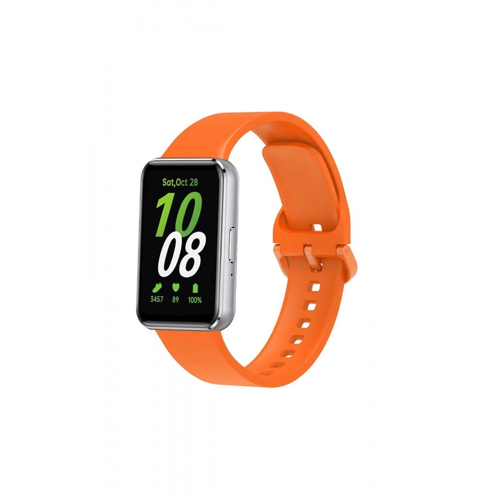 Samsung Galaxy Fit 3 Klasik Kordon - Turuncu-(5796)