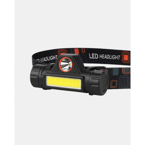 Kamp ve Doğa İçin Şarjlı LED Baş Feneri – Mıknatıslı Su Geçirmez