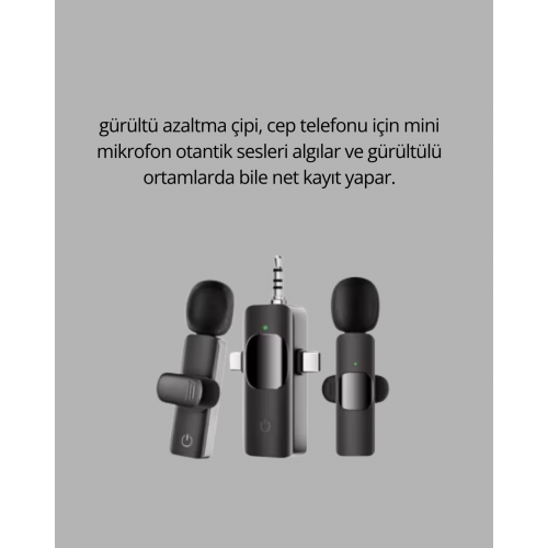 Tak ve Kullan Mikrofon - Gürültü Engelleyici Tak ve Kullan Mikrofon - Gürültü Engelleyici