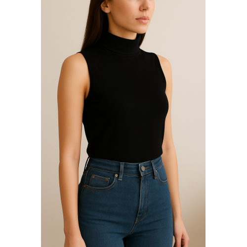 Kadın Kolsuz Body-(17952)